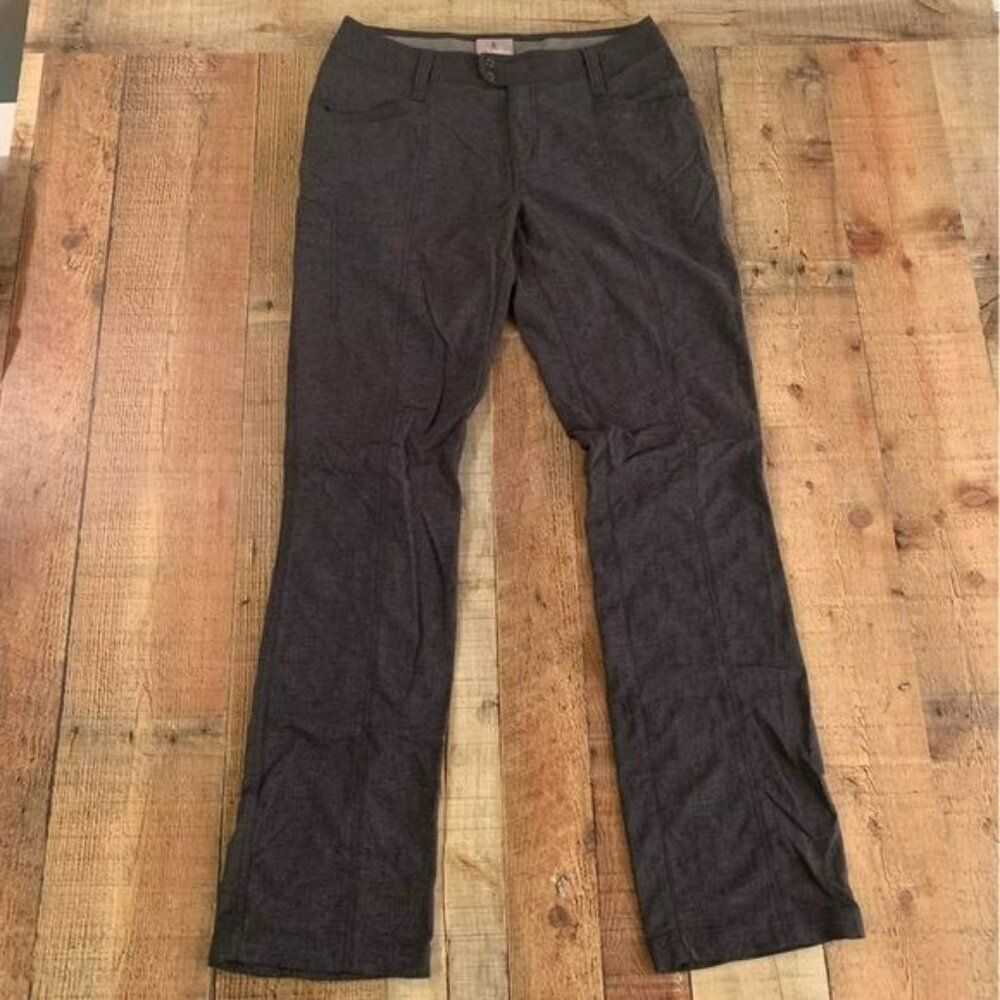 Royal Robbins womens athletic hiking pants in gray -8